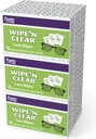 Flents Eyeglass Cleaner Lens Pyyhkeet - 225 Count (3 laatikot 75) Yksittäin kääritty Pre-Moisted Cleaning Vaatteet Anti-Streak silmälasit, Aurinkolasit, Puhelin Näytöt, Tietokonemonitorit