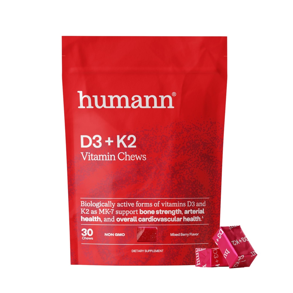 Ihmisen D3-vitamiinin purukumia - korkea teho D 5000iu (125 mcg) Auttaa tukemaan tervettä mielialaa, immuniteettia, hengityselinten terveyttä ja luun terveyttä, sekoitettua Berry Flavor, 30 count