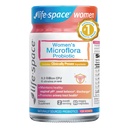 Life-Space Probiootti naisille, 2 kuukauden palvelin, tuki terve emättimessä Microflora & Comfort, Daily Supplement for Women, pH Balance with Lactobacillus rhamnosus, 6,3 miljardia PMY & 6 kanta, 60 t
