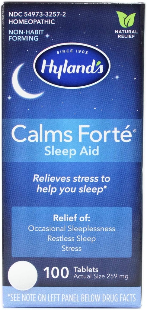 Hylands lugn Forte Sleep Aid - 100 tabletter