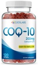 CoQ10 200mg - Coenzyme Q10 Ravintolisä, helppo niellä 120 Softgels