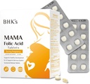 BHK: n Foolihappo, ennen raskauden jälkeen, tukea vauvan hermoston kehitystä, Essential Vitamiinit äidille & Baby, 90 tablettia