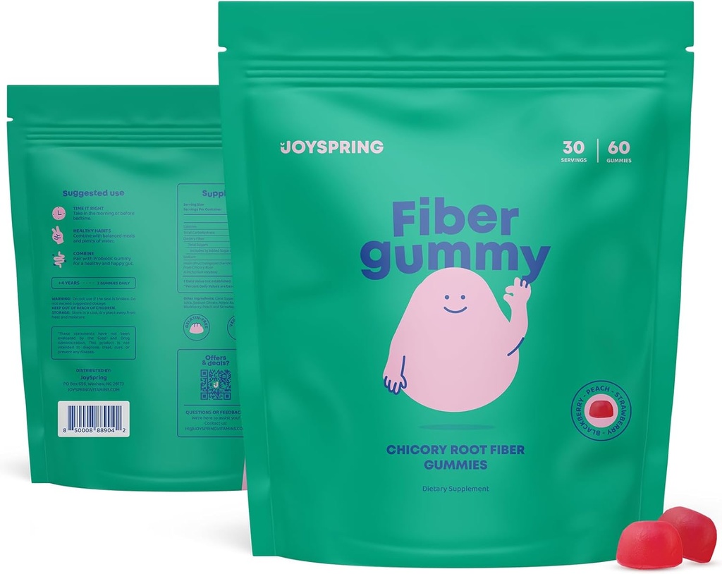 JoySpring Fiber Supplement ja Nerokas Drops lapsille
