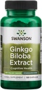 Swanson Ginkgo Biloba Extract 24% 60 Milligrammaa 120 kapselia