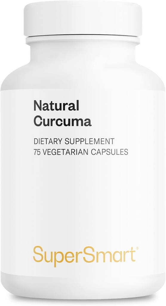 Supersmart - Natural Curcuma 2500mg per päivä (High Potency) - Curcuma Longa Extract Supplement - Tumeric Curcumin 95% Curcuminoidit 