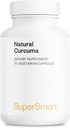Supersmart - Natural Curcuma 2500mg per päivä (High Potency) - Curcuma Longa Extract Supplement - Tumeric Curcumin 95% Curcuminoidit 