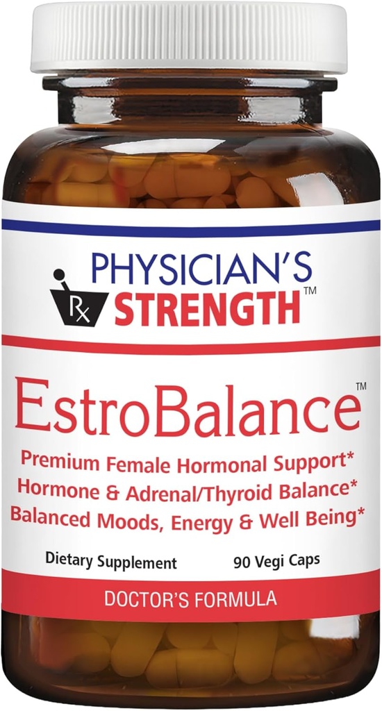 Lääkärin vahvuus EstroBalance - 90 Vegi Caps - Hormoni System Metabolic Support - 45 Tarjoilut