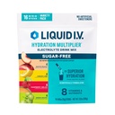 Liquid I.V.® Hydration Multiplier Sokeriton Variety Pack - Vadelmamelon, sitruunan limetti, valkoinen persikka, vihreä viinirypäle (Variety Pack)