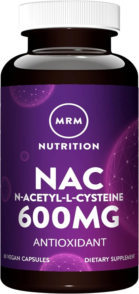 MRM Nutrition N- Acetyl- Systeine (NAC) 600 mg ...