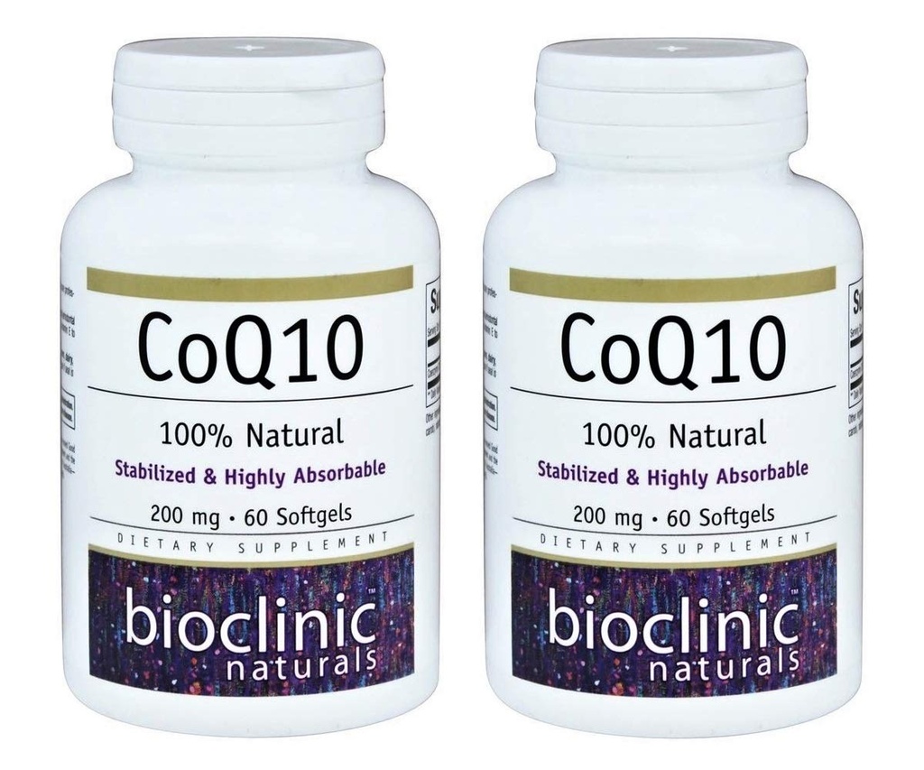CoQ10 200mg 60 Softgels (pakkaus 2)