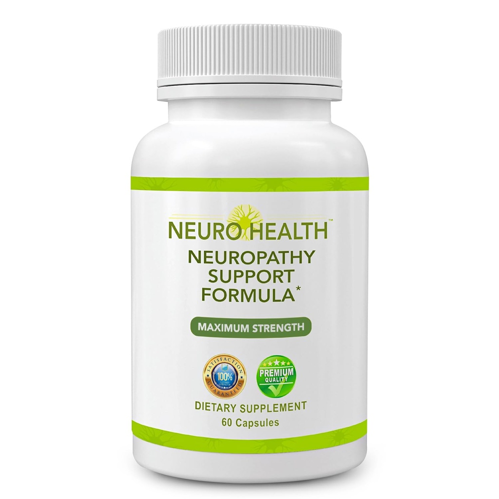 Hermo tuki Formula neuropatia - Hermo pelastaja täydentää B-vitamiinit ja Alfa lipoic Acid - nopea imeytyminen hermojen epämukava helpotus - 60 kapselia