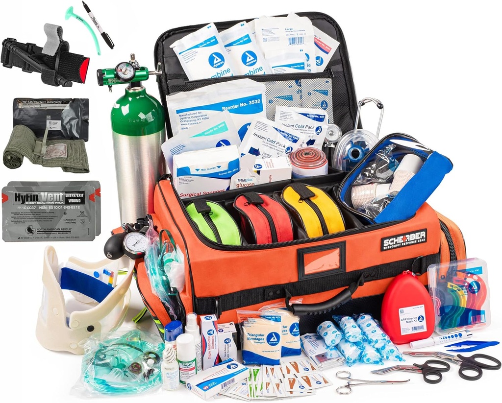 Scherber Fully-Stocked Premium First Responseer Bag 