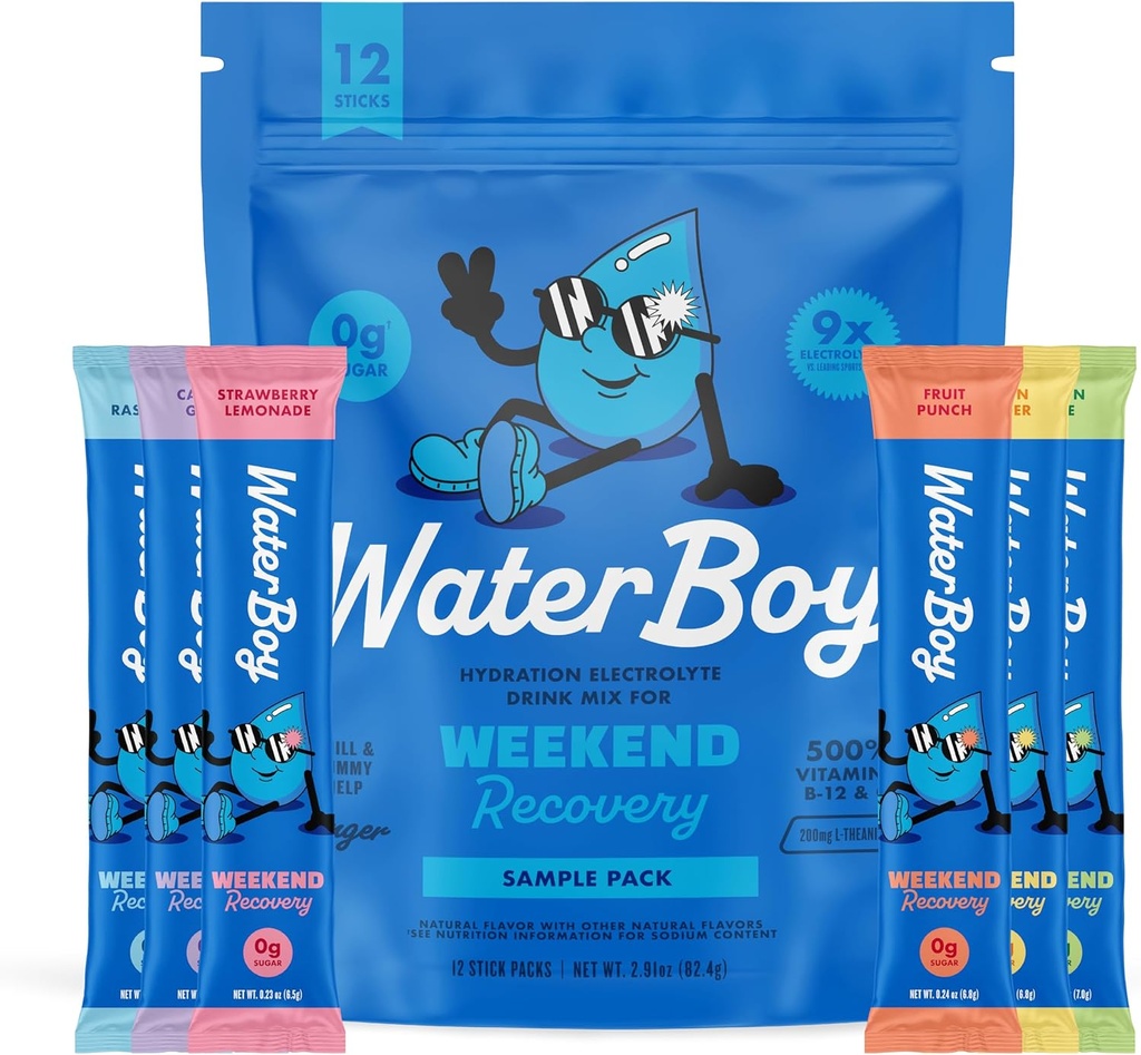 Waterboy Weekend Recovery Näytepakkaus 