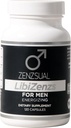 ZENZSUAL LibiZenzs Miehet - Natural Dietary Supplement Blend kanssa ginseng, Maca Root, Ashwagandha - Nostaa testosteronitasot - Gluteeniton (120 kapselia)