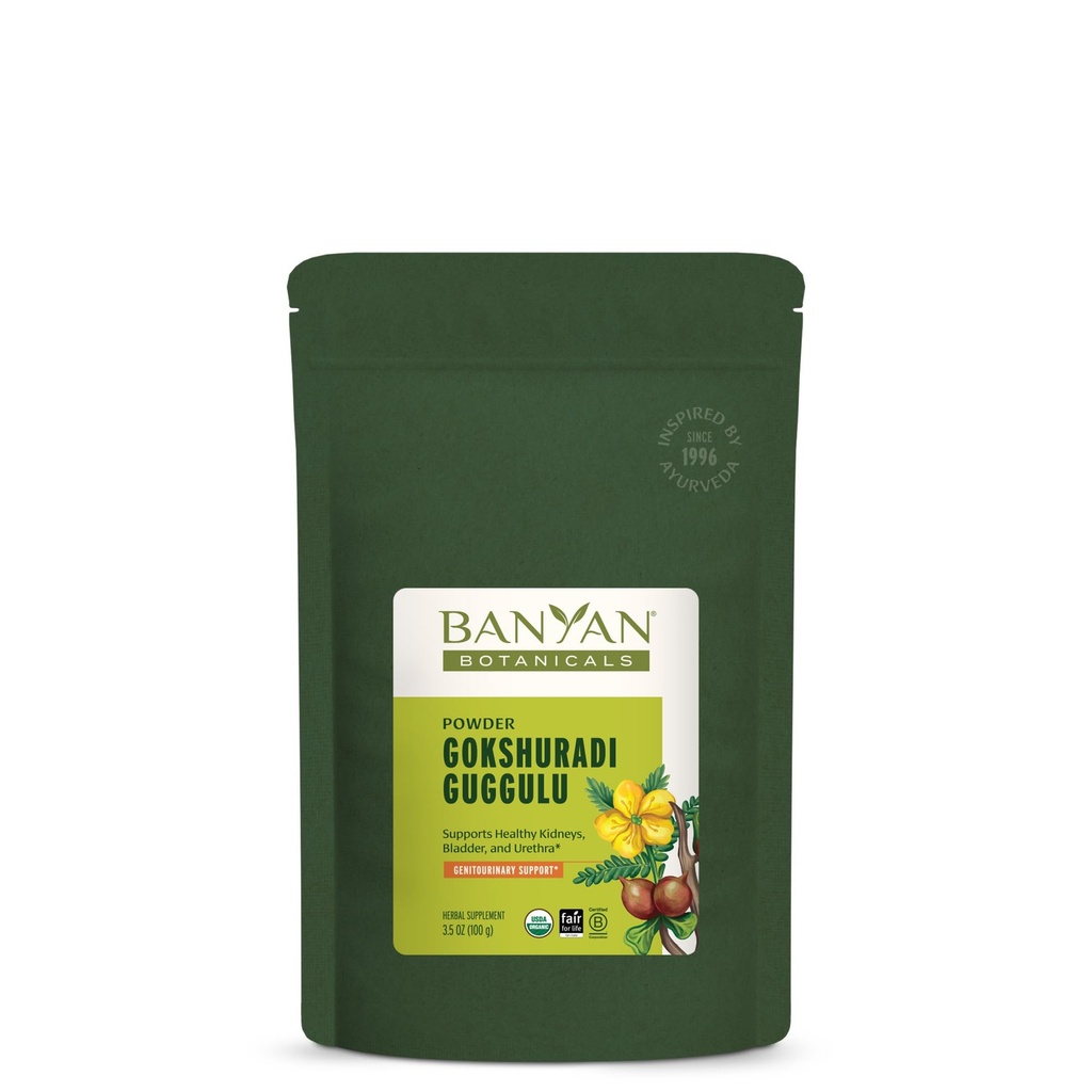 Banyan Botanicals Gokshuradi Guggulu Powder 