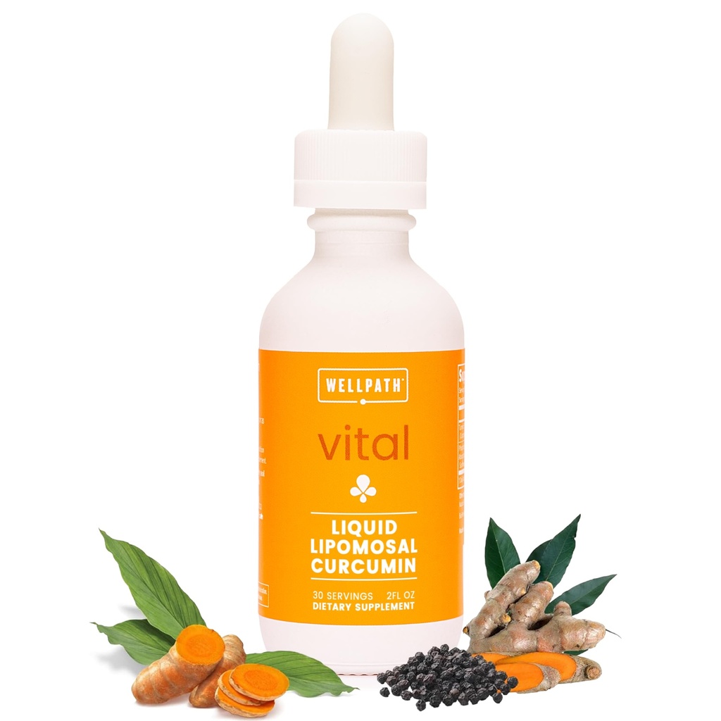 WellPath Liposomal Curcumin täydennysosa 