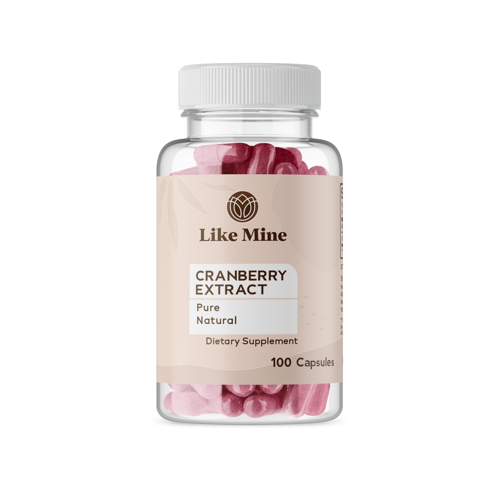 Kuten Mine Cranberry Extract (100 kapselia) Puhdas, ei lisäaineita, yksi ainesosa (100 kreivi)