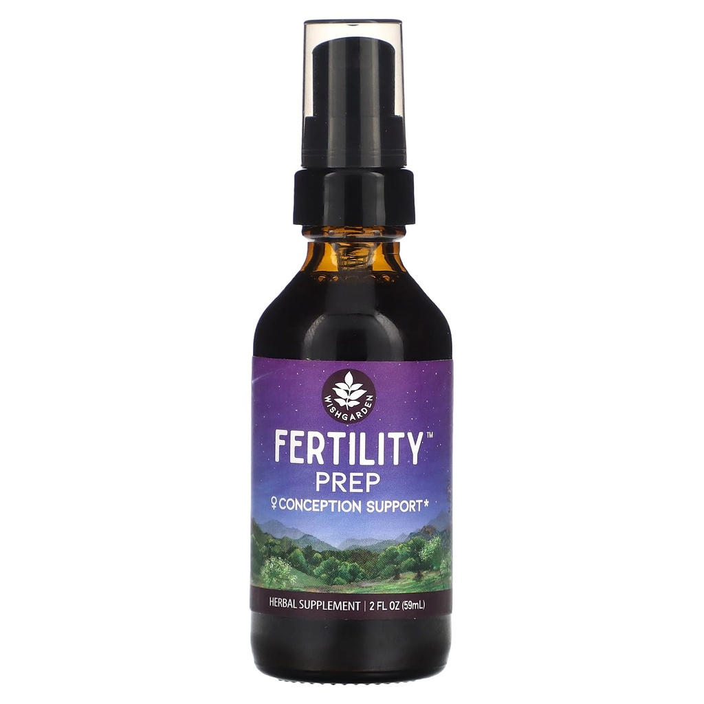 ToivoaGarden Yrtit Hedelmällisyys Prep - Kaikki luonnolliset hedelmällisyys kasviperäisten täydentää Vitex, Punainen Maca & Vadelma Leaf, tukee Terve Hormoni Balance naisille, Optimaalinen Uterine Terveys & Conception, 2oz