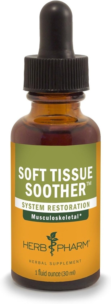 Herb Pharm pehmeä kudos Soother yrttinesteen kaava muskuloskeletaalinen järjestelmä tuki - 1