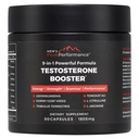 MEN'S PeakPerformance - Testosteroni Booster täydentää miehille - Boost Stamina, Lihaksen kasvu, energia, vahvuus, Endurance & Drive - Ashwagandha, Tribulus, L-arginiini, Tongkat Ali- 90 kapselia