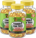 Sunshine Naturals E-vitamiini ja Aloe Vera Moisturizer. Hydrating Formula kuivalle iholle, rauhoittava helpotus, ravinto ja ihon elastisuus. Edistää pehmeää ja terveen näköistä ihoa. 60 injektiopulloa. 3 kpl pakkaus