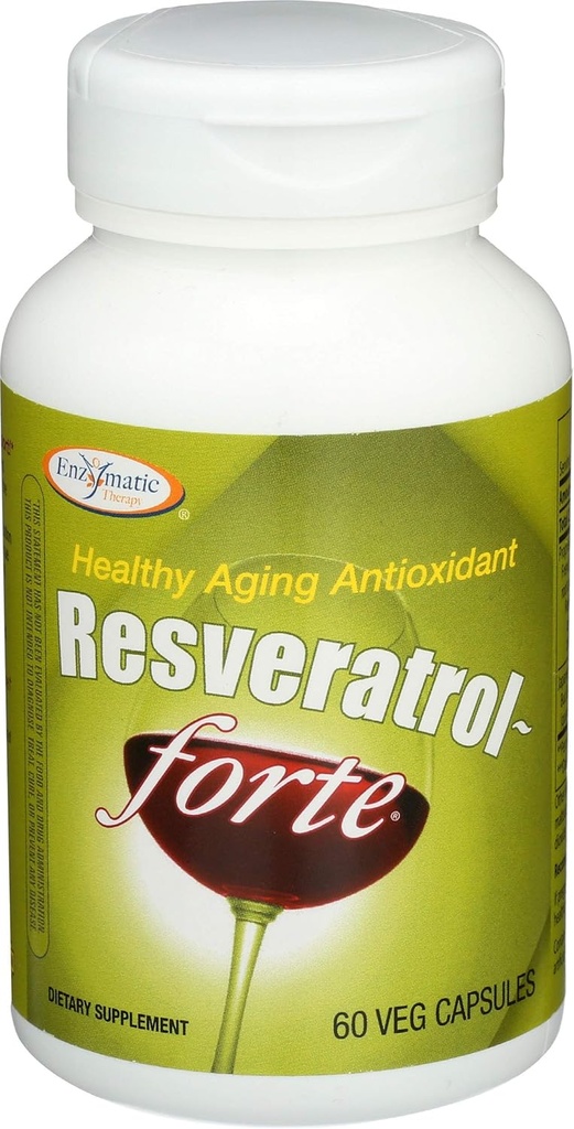 Entsymaattinen terapia, Resveratrol Forte, 60 tablettia