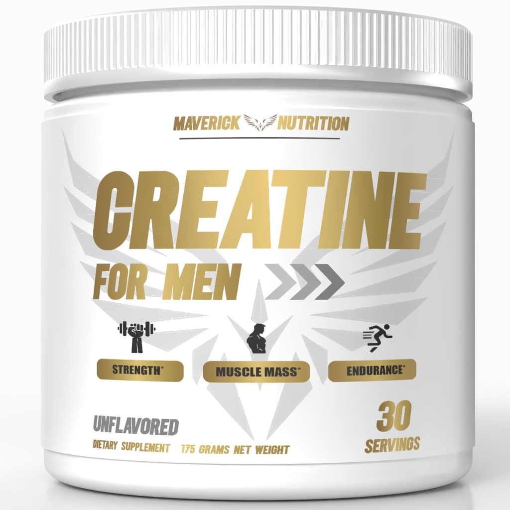 Creatine HMB - Creatine Powder for Men - Creatine Powder - Creatine Supplement - Creatine Men - HMB Creatine - Creatine Monohydraatti - 30 Tarjoilut - Makuttomia (Mens Creatine)
