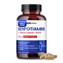 VITAL HERBAL Liposomal Benfotiamiini Alpha Lipoic Acid - maksimaalinen teho-tuki Terve aineenvaihdunta - valmistettu Yhdysvalloissa