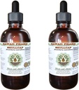 Skullcap Alkoholiton nesteuute, Organic Skullcap (Scutellaria laterflora) Kuivattu Herb Glycerite Natural Herbal Supplement, Havaiji Pharm, USA 2x4 fl.oz
