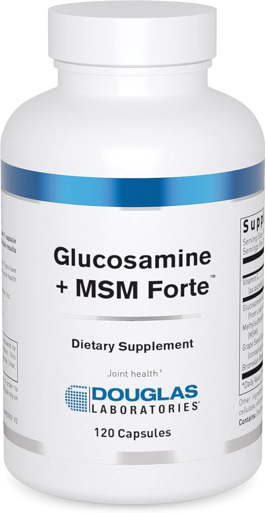 Douglas Laboratories Glukosamiini + MSM Forte 