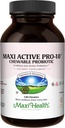 Maxi Health Active Pro-10 Kids Probiotic Chewables - 15 Stammar för Digestive & Immune Health - 10 miljarder probiotiska Blend- Dairy-Free, Kosher - Stöder Gut Health, Vegetarian - 60 ct (Shelf Stable)