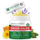 OWELL Naturals piirustus Salve voidetta kiehua ja kystistä poisto, syvä kasvaneet hiukset, splinter poistaja, Bug Spider Bites, Bee Sting, Moskiito kutina, Myrkky Ivy