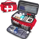 Mancro ensiapulaukut Tyhjä, Medical Travel Bag Multi Pockets, Pill Bottle Organizer for Travel, Koti Storage, Trauma Bag for EMT, Sairaanhoitajat, Lääkäri, Hätä Bag lääketiede, Lääkintätarvikkeet