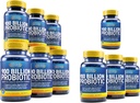 Nutrition Essentials 10 kuukauden tarjonta Probiootit naisille ja miehille - Probiootit Ruoansulatus - 62% enemmän vakaa probiootti Gut Health Support - USA Made Vegan Probiootit Formula Prebiootic Blend