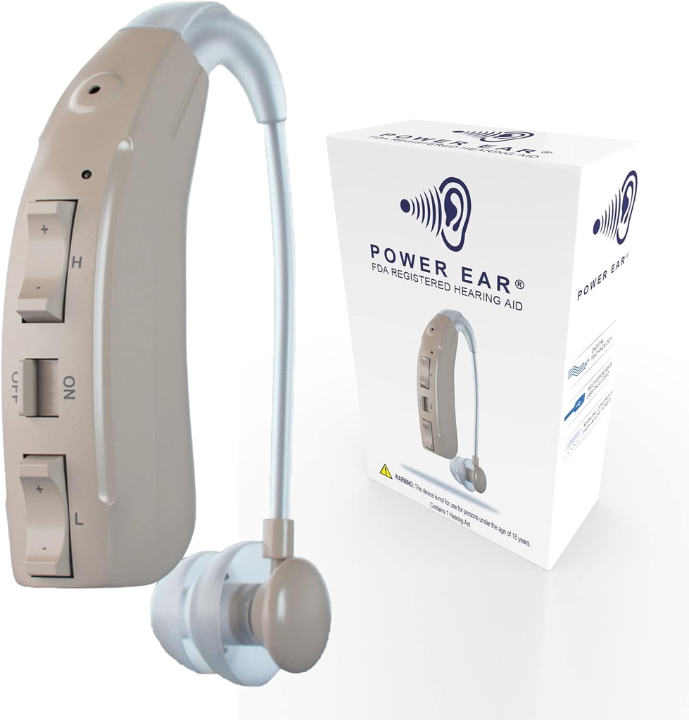 Digital Heading Aids by Cleanzone, Rechargeable Heading Aid Patented Technology, Säädä korkean ja matalan äänen, kuulolaitteet eläkeläisille
