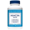 Vitamiini Shoppe Niacin - Kolesteroli tuki - 500 MG (100 kasvikapselit)