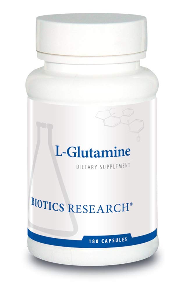 Biotics Research L Glutamiini, Gastrointestinaalinen terveys, Gut Lining Support, Optimal Lihastuki, Lean Muscle, Antioksidantti toiminta, vapaa muoto Aminohappo. 180 kapselia