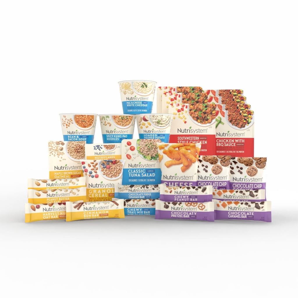 Nutrisystem® Kickstart Protein Powered 7-Day Weight Loss Kit med 28 läckra måltider och snacks