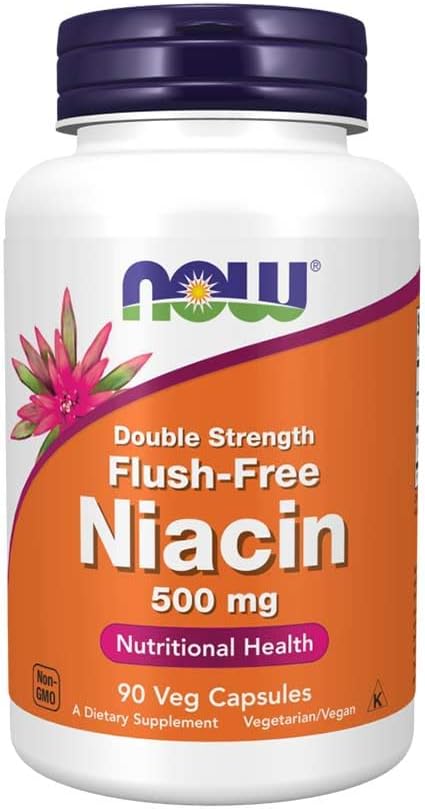 NYT Ruoka - Niacin Flush-free kaksinkertainen vahvuus 500 mg. - 90 Vihanneskapselit