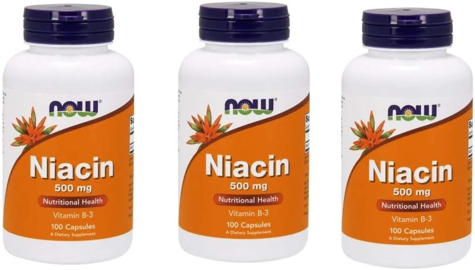 NYT Ruoka - Niasiini B-3 500 mg. - 100 kapselia (monipakkaus)