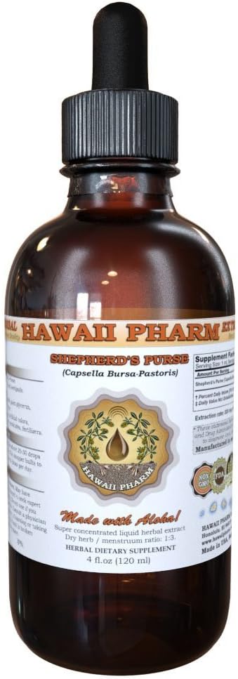 Shepherdin kukkaro (Capsella Bursa-pastoris) Liquid Extract 2 fl.oz