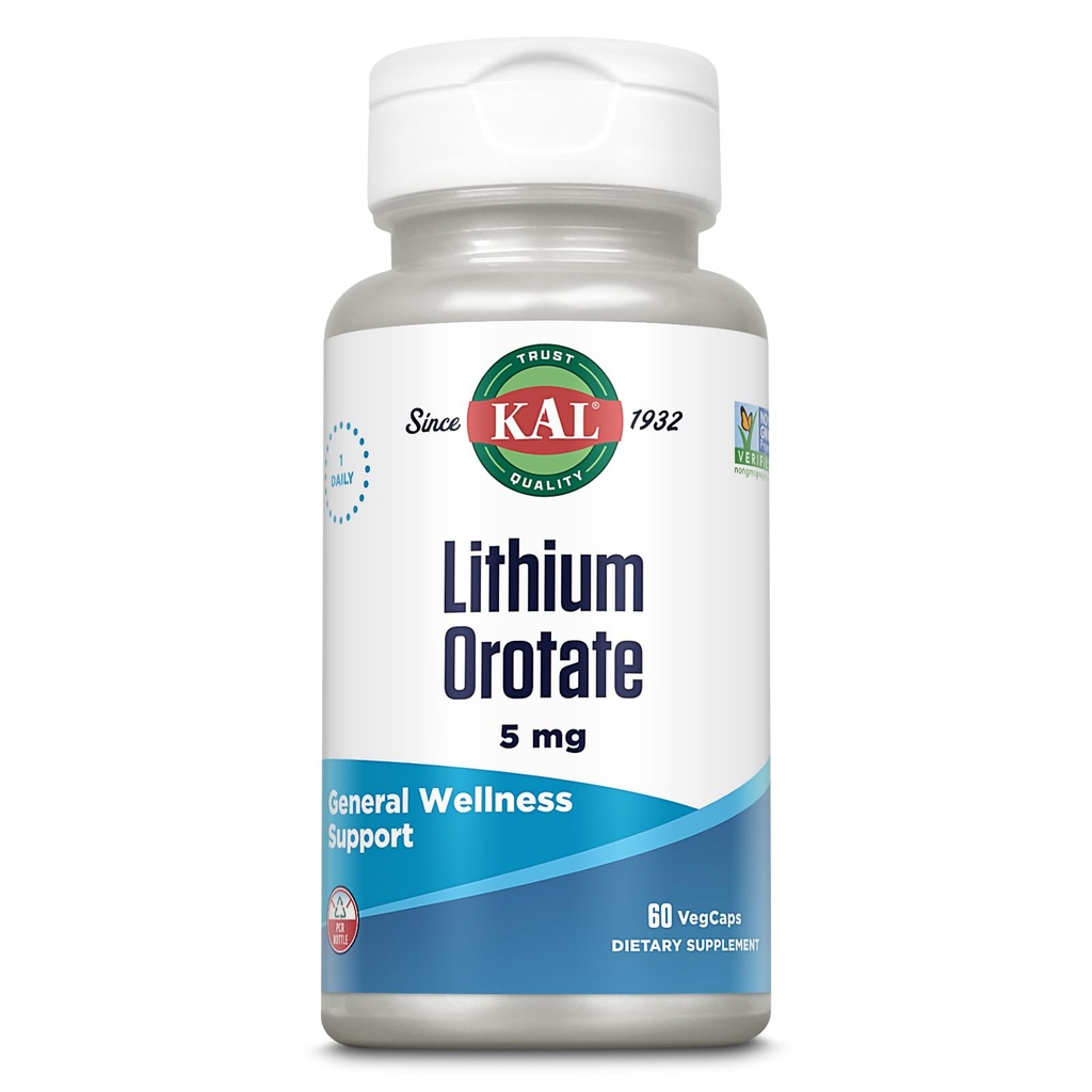 KAL Litium Orotate 5 mg 