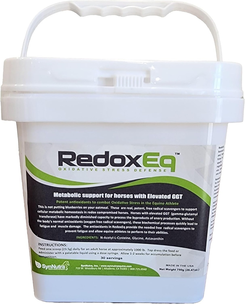 SynNutra Equine RedoxEq - kohonneille GGT 100% Natural 30 tarjoilut
