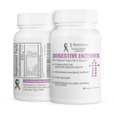 Dgestive Enzymes for Sensitive Smaachs - Tukee Vagus Nerve, Kasvissyöjä Haima Tuki, Ajastettu vapauttaa Formula Optimal Gut Health, parantaa ruoan digestio & Gut Flora