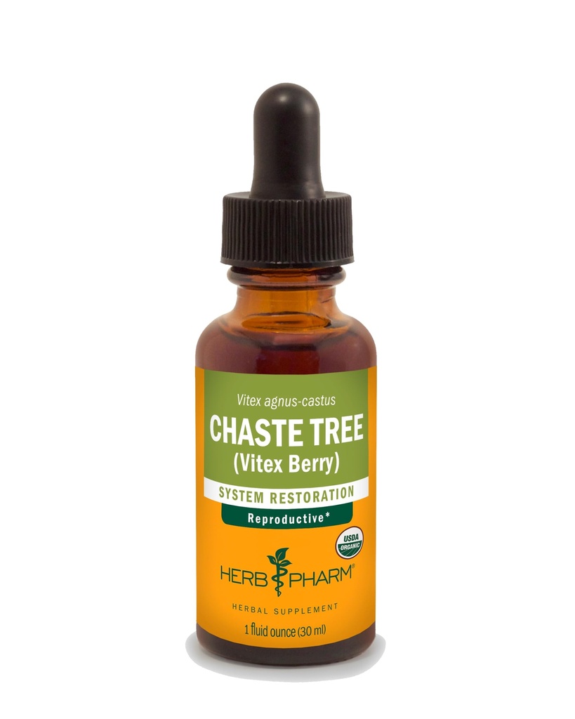 Herb Pharm Chaste Tree Liquid Extract naisten lisääntymisjärjestelmän tuki - 1 Ounce (DCHASTE01)
