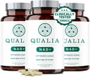 Qualia NAD Supplement - kliniskt visat sig öka NAD + upp till 67%. Optimerad åldrande, energi, fokus. Elite NAD + Booster Ingredients: Nicotinamide Riboside (NIAGEN,) Niacin, Niacinamide (3 månaders leverans)