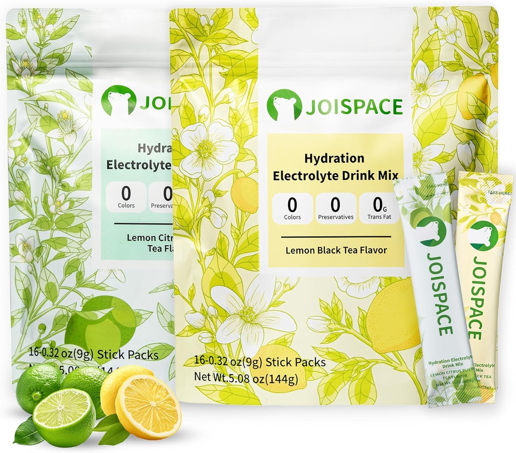 JOISPACE Electrolyte Drink Mix with Tea Polyphenols 