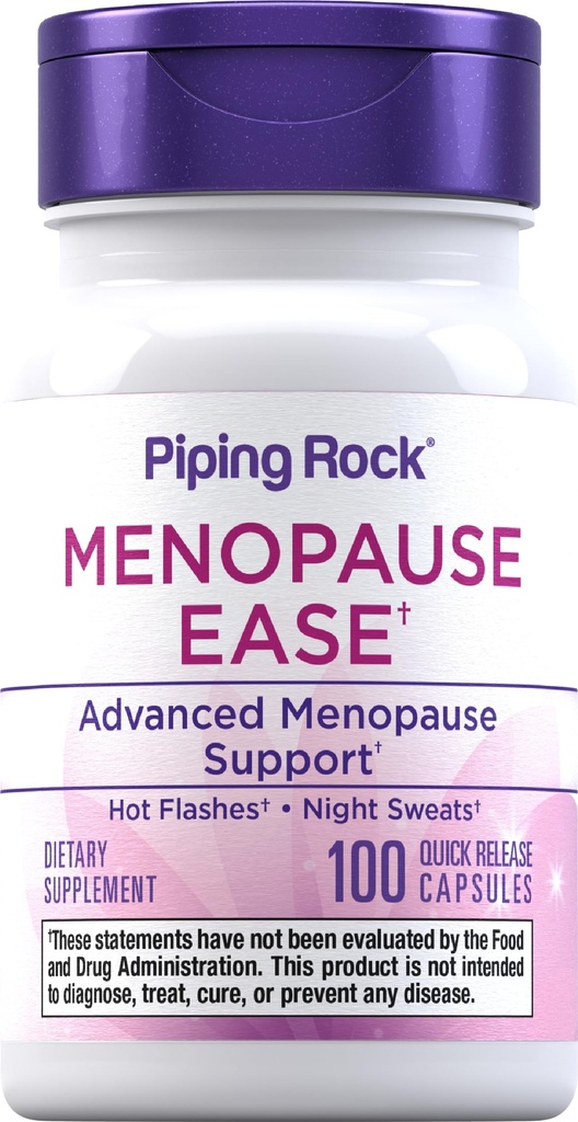 Piping Rock Menopause täydennysosa naisille 100 kapselia ...
