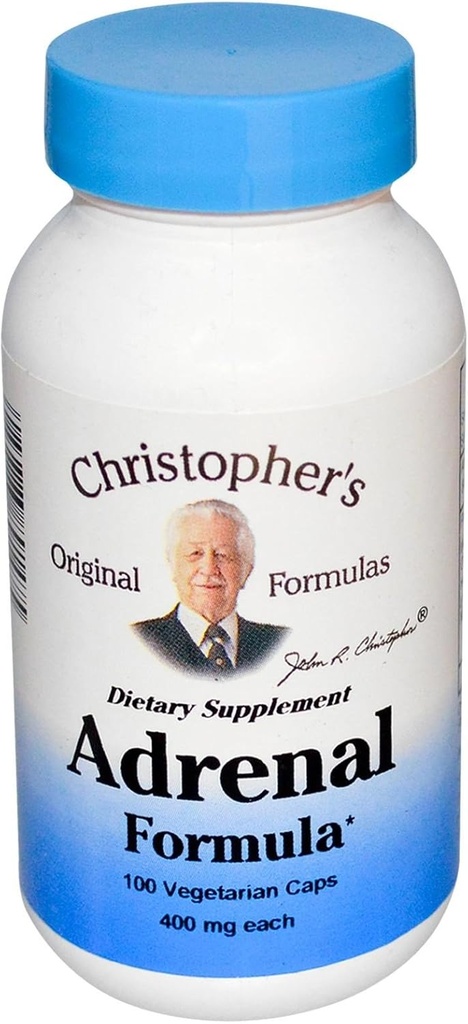 Dr. Christopher's Formula Lisämunuaisen Formula - 400 mg - 100 Caps
