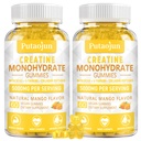 Kreatinmonohydrat med vitaminer D3 & B12 | Sugar-Free Hydrolyzed Collagen & Creatine Gummies | 120 greve